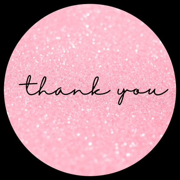 Other - 2  pages thank you stickers round size 2.08”